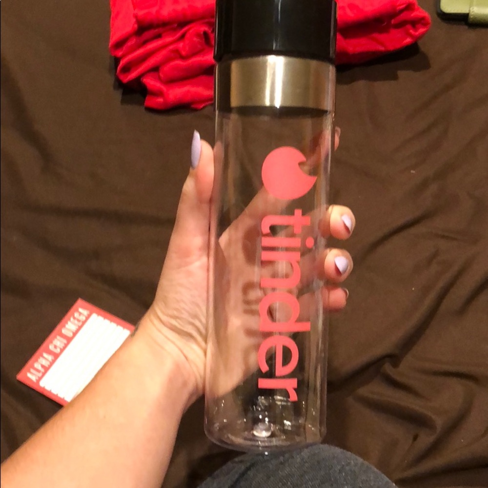 New tinder water bottle